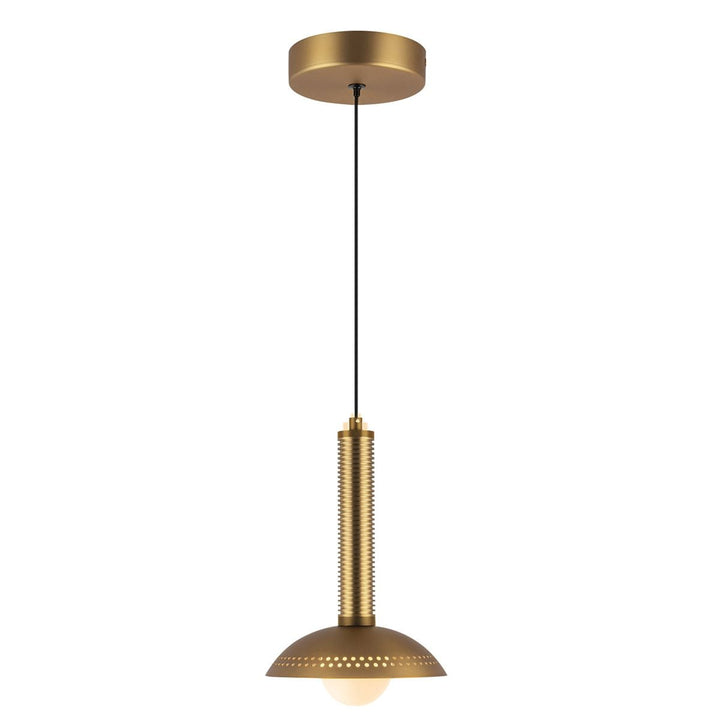 Alora Mood ALM-ARDEN-LED-MP-BG Arden LED Mini Pendant Brushed Gold