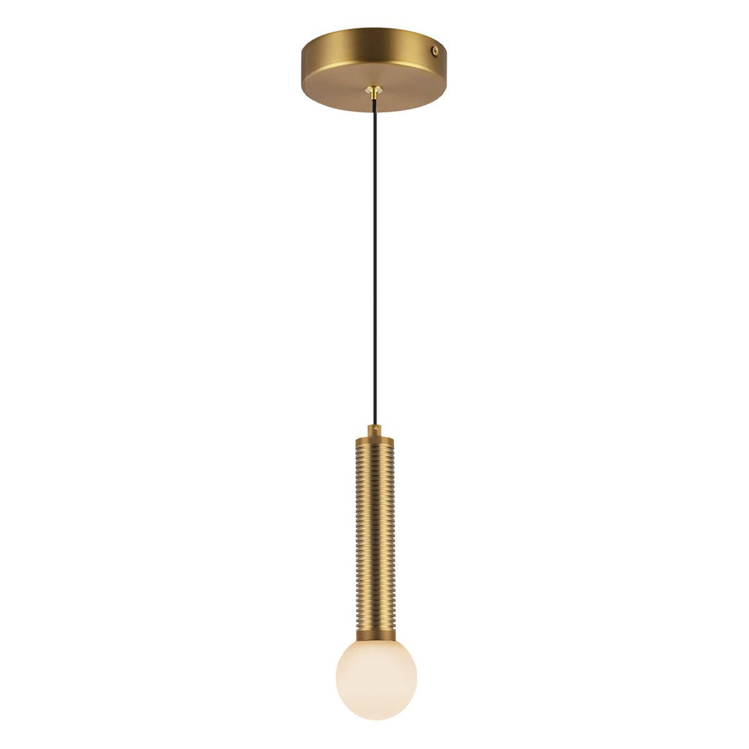 Alora Mood ALM-ARDEN-LED-MP-BG Arden LED Mini Pendant Brushed Gold