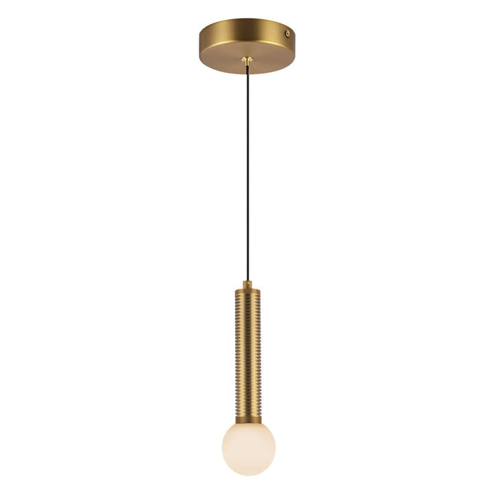 Alora Mood ALM-ARDEN-LED-MP-BG Arden LED Mini Pendant Brushed Gold