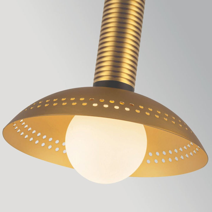 Alora Mood ALM-ARDEN-LED-MP-BG Arden LED Mini Pendant Brushed Gold