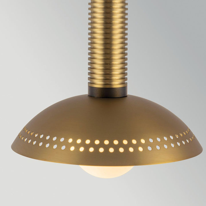 Alora Mood ALM-ARDEN-LED-MP-BG Arden LED Mini Pendant Brushed Gold