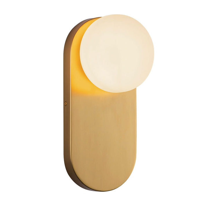 Alora Mood ALM-ARIEL-1WB-BG-OP Ariel 1 Light Wall Light  Brushed Gold