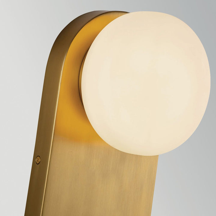 Alora Mood ALM-ARIEL-1WB-BG-OP Ariel 1 Light Wall Light  Brushed Gold