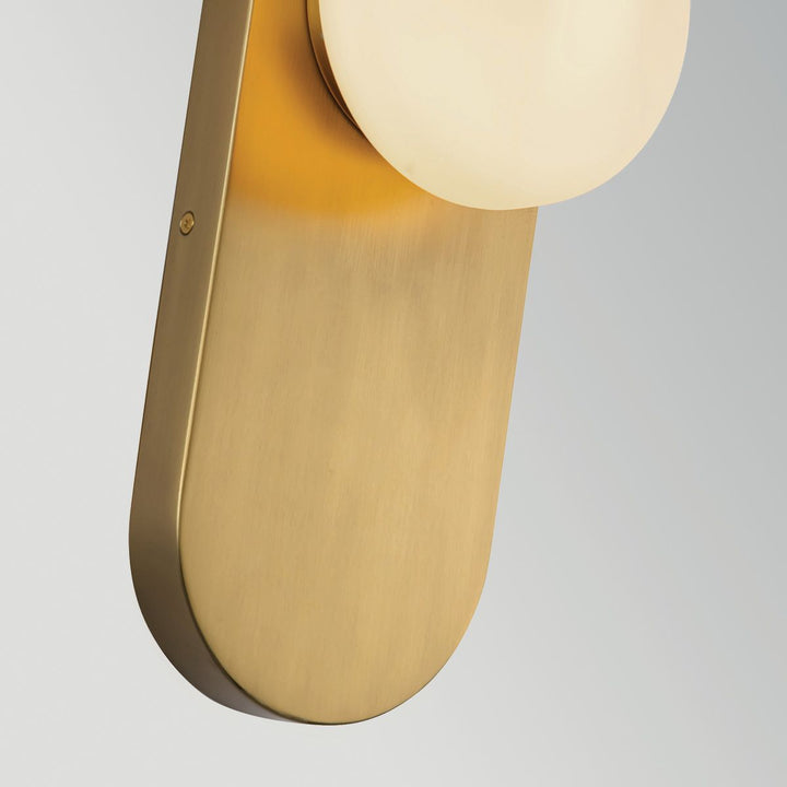 Alora Mood ALM-ARIEL-1WB-BG-OP Ariel 1 Light Wall Light  Brushed Gold