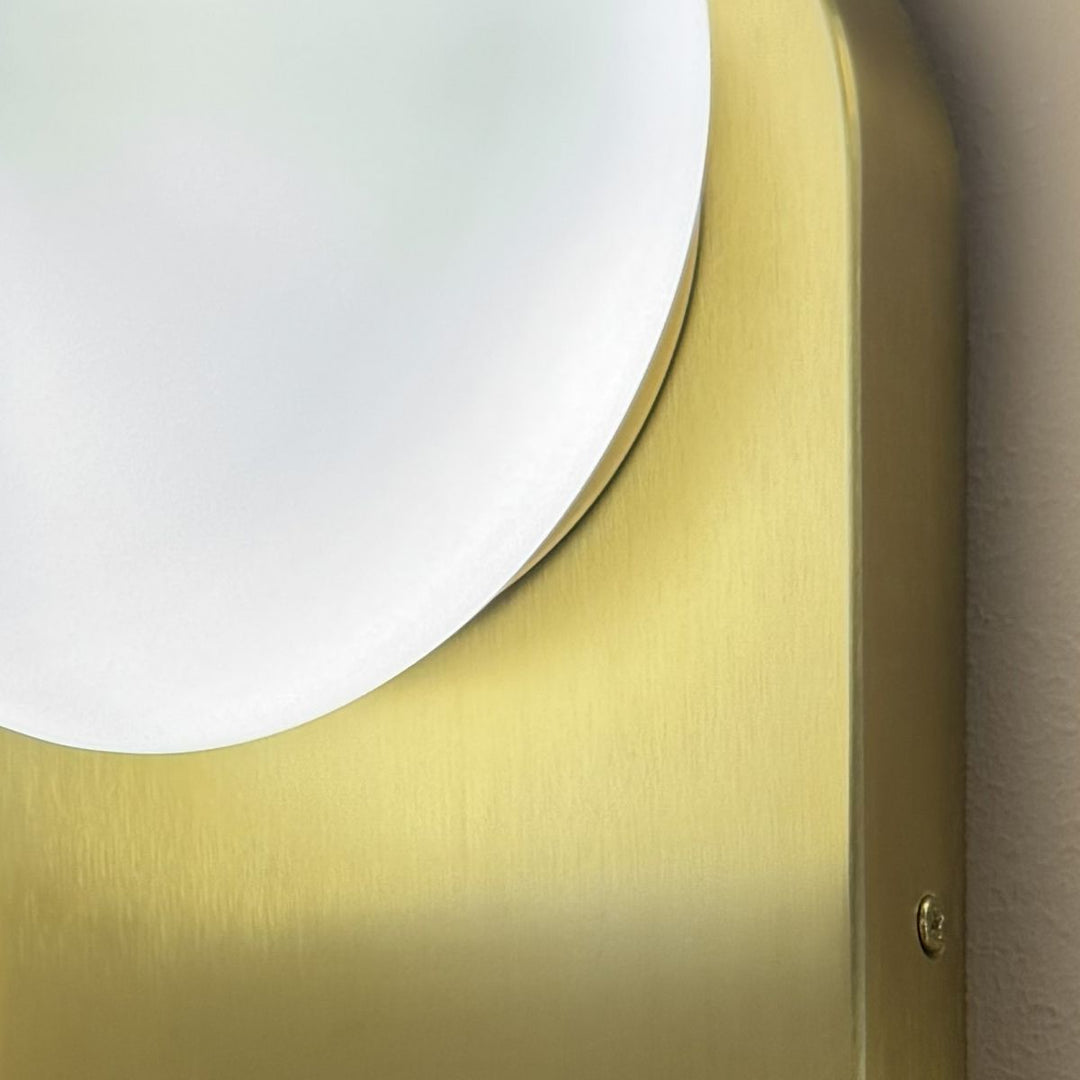 Alora Mood ALM-ARIEL-1WB-BG-OP Ariel 1 Light Wall Light  Brushed Gold