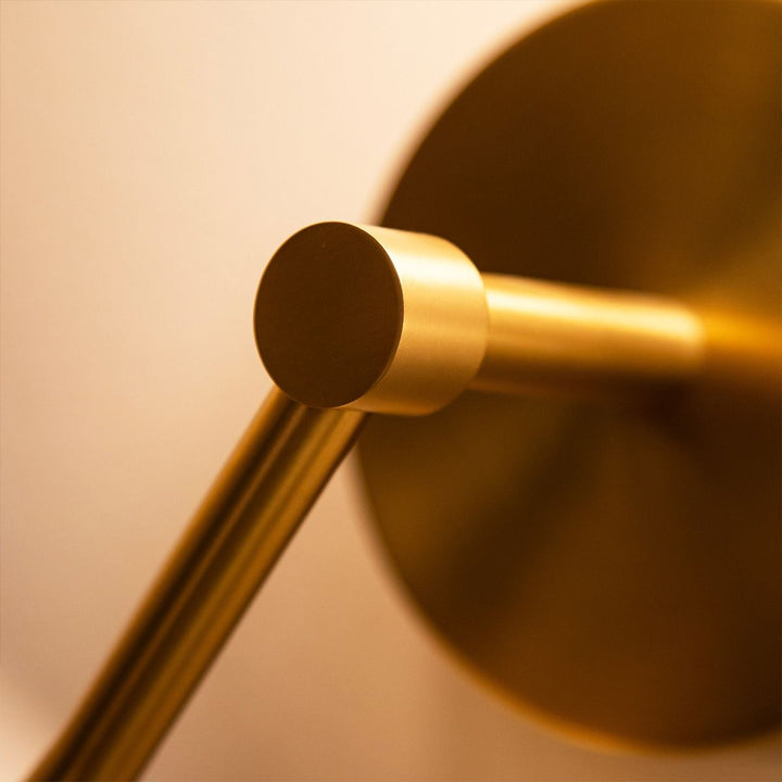 Alora Mood ALM-ISSA-1WB-BG Issa 1 Light LED Bathroom Wall Light  Brushed Gold