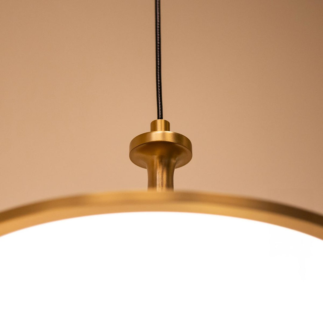 Alora Mood ALM-ISSA-P-M-BG Issa LED Medium Pendant Brushed Gold