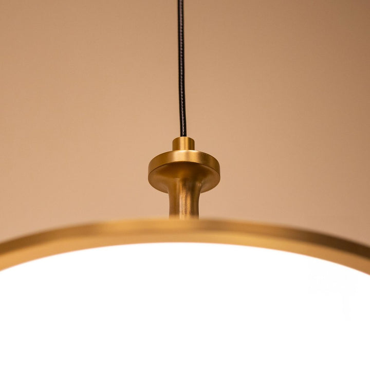 Alora Mood ALM-ISSA-P-M-BG Issa LED Medium Pendant Brushed Gold