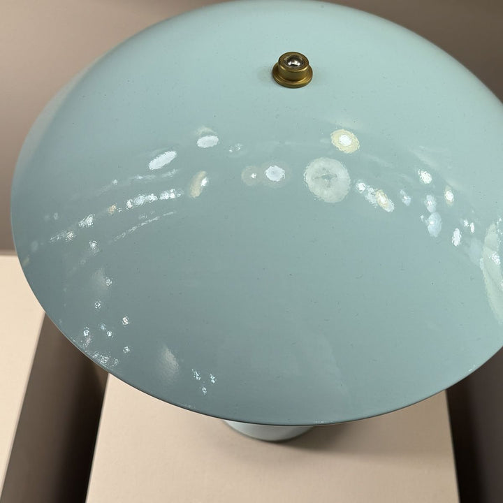 Alora Mood ALM-POPPY-TL-M-CB Poppy LED Medium Table Lamp Cerulean Light Blue