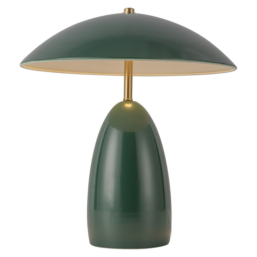 Alora Mood ALM-POPPY-TL-M-PG Poppy LED Medium Table Lamp Pine Green