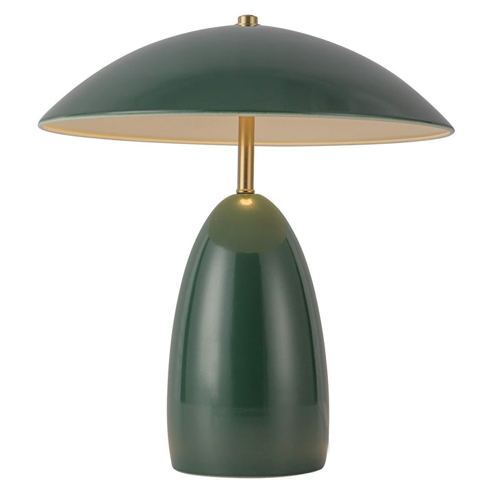 Alora Mood ALM-POPPY-TL-M-PG Poppy LED Medium Table Lamp Pine Green