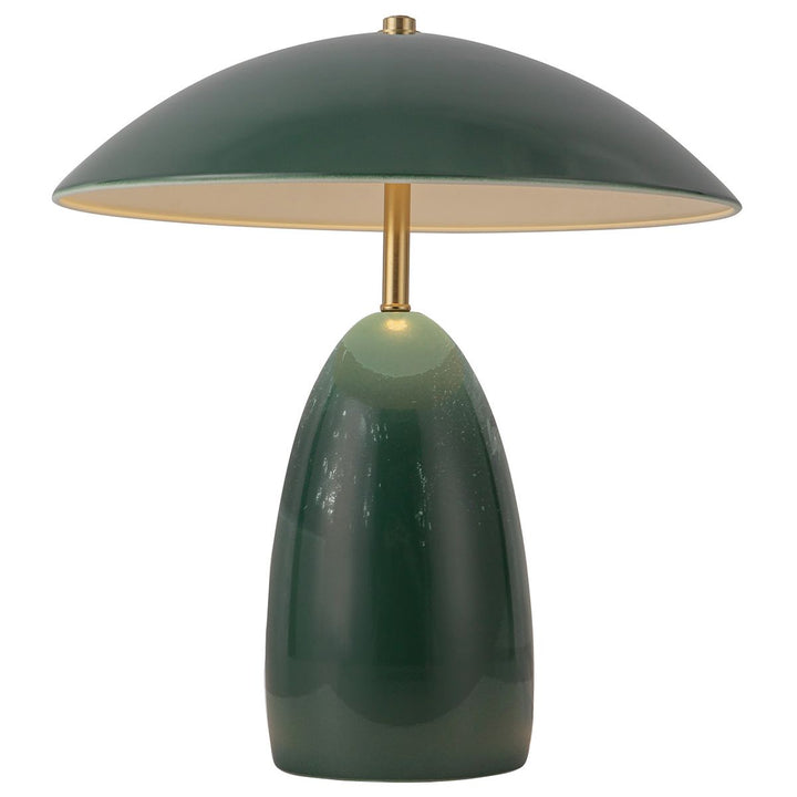 Alora Mood ALM-POPPY-TL-M-PG Poppy LED Medium Table Lamp Pine Green