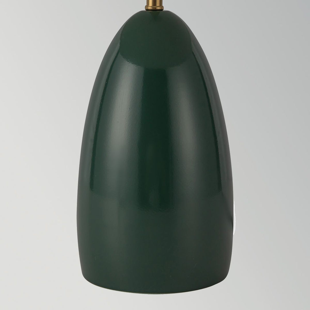 Alora Mood ALM-POPPY-TL-M-PG Poppy LED Medium Table Lamp Pine Green