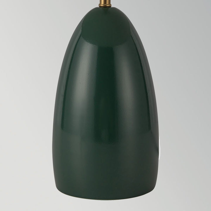 Alora Mood ALM-POPPY-TL-M-PG Poppy LED Medium Table Lamp Pine Green