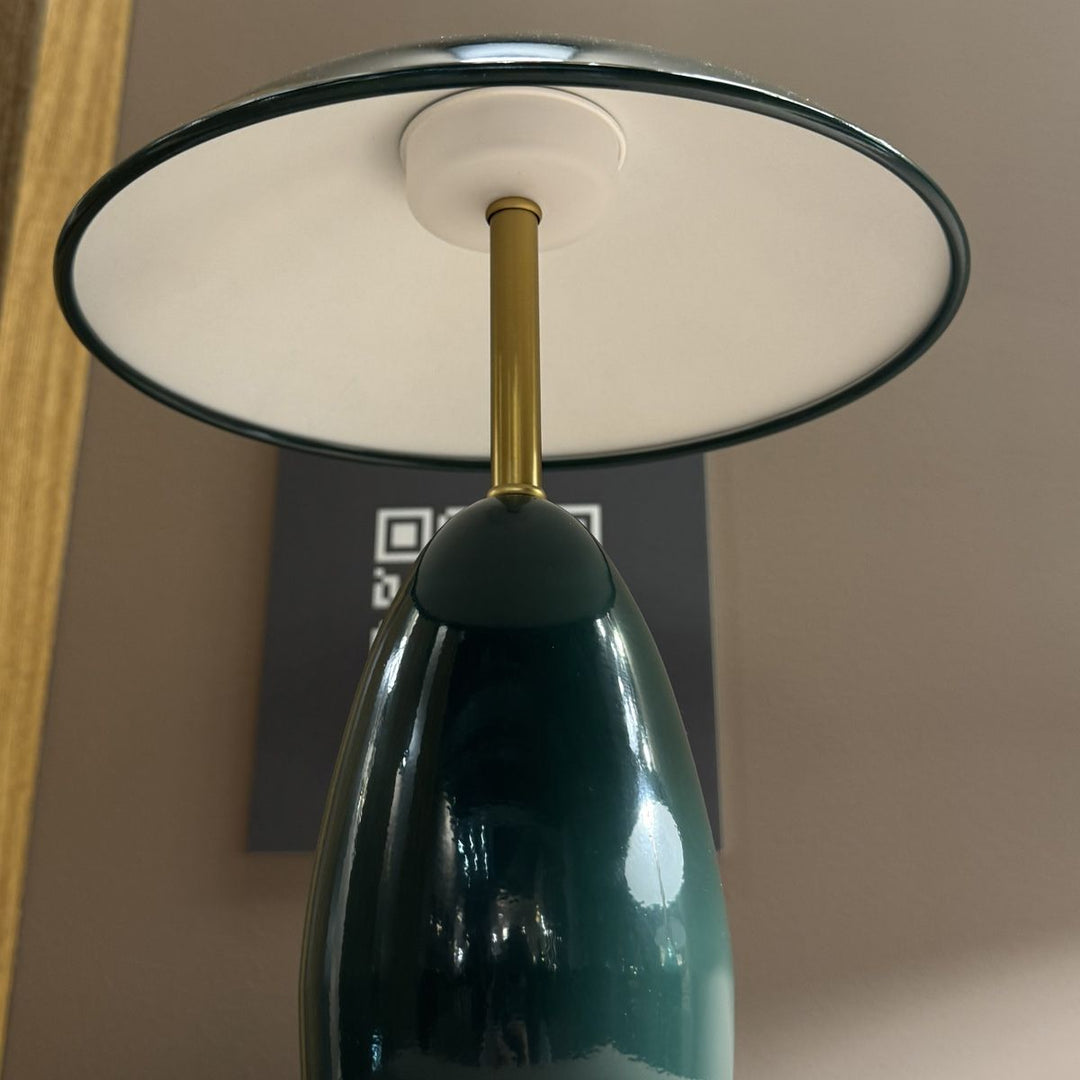 Alora Mood ALM-POPPY-TL-M-PG Poppy LED Medium Table Lamp Pine Green