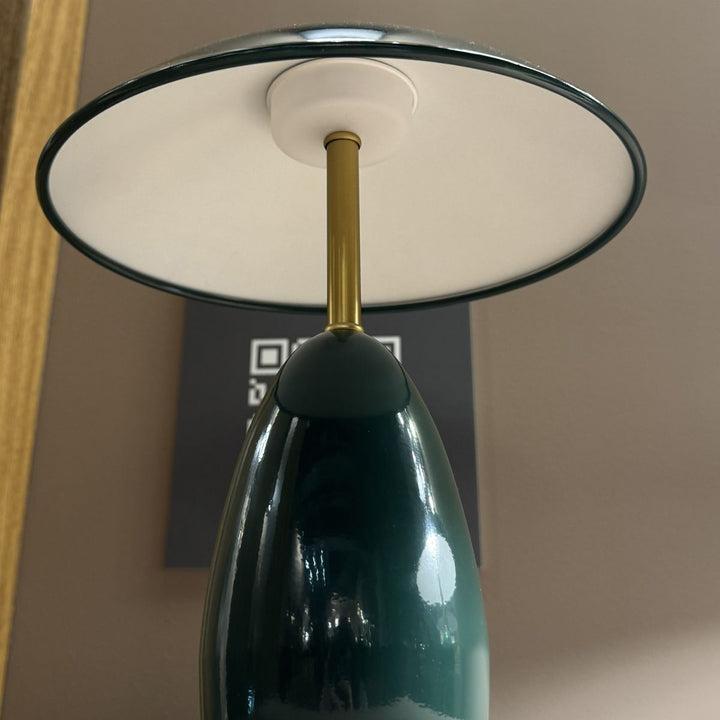 Alora Mood ALM-POPPY-TL-M-PG Poppy LED Medium Table Lamp Pine Green