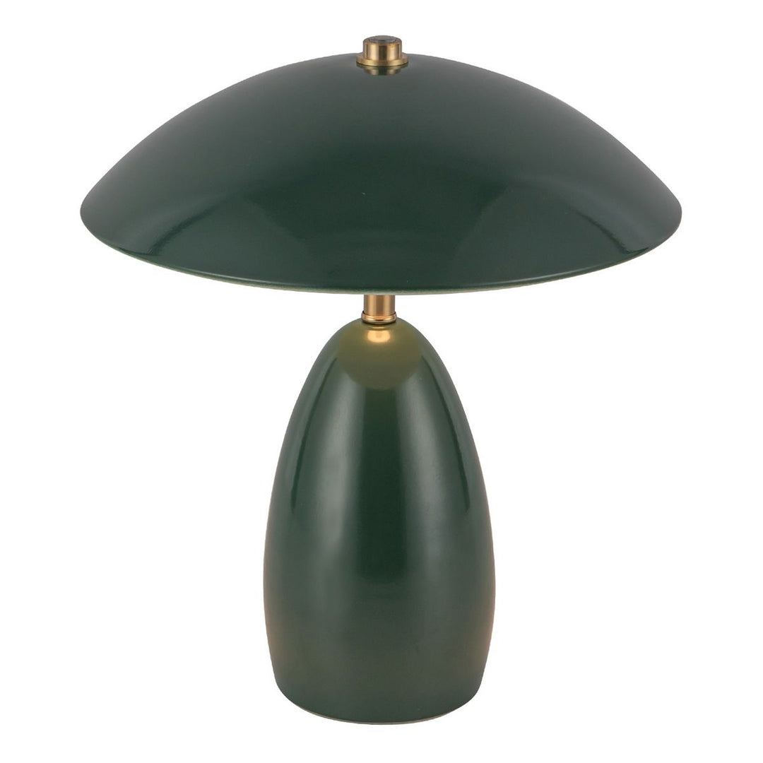 Alora Mood ALM-POPPY-TL-S-PG-LV Poppy 12V LED Rechargeable Small Table Lamp Pine Green