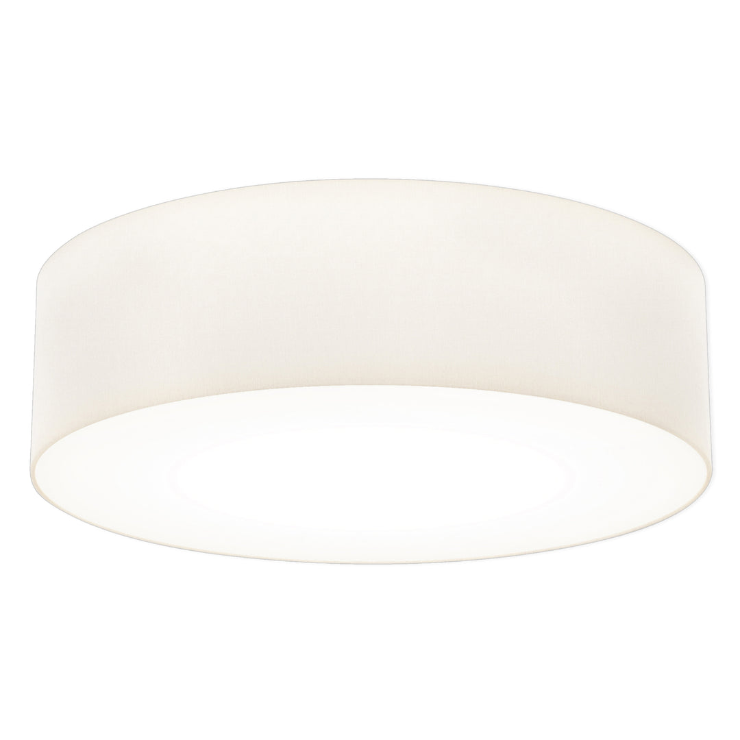 Astro 1421007 Cambria 580 3 Light Ceiling Light White Fabric