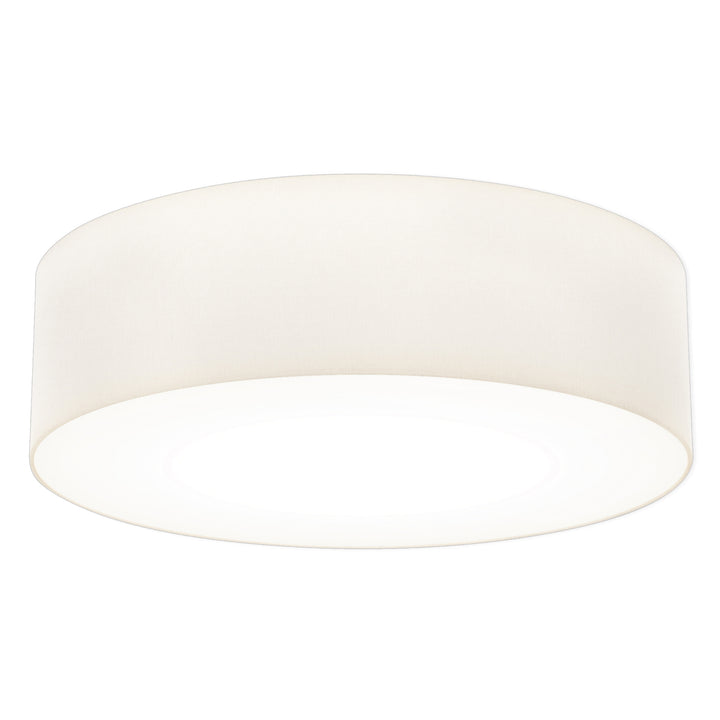 Astro 1421007 Cambria 580 3 Light Ceiling Light White Fabric