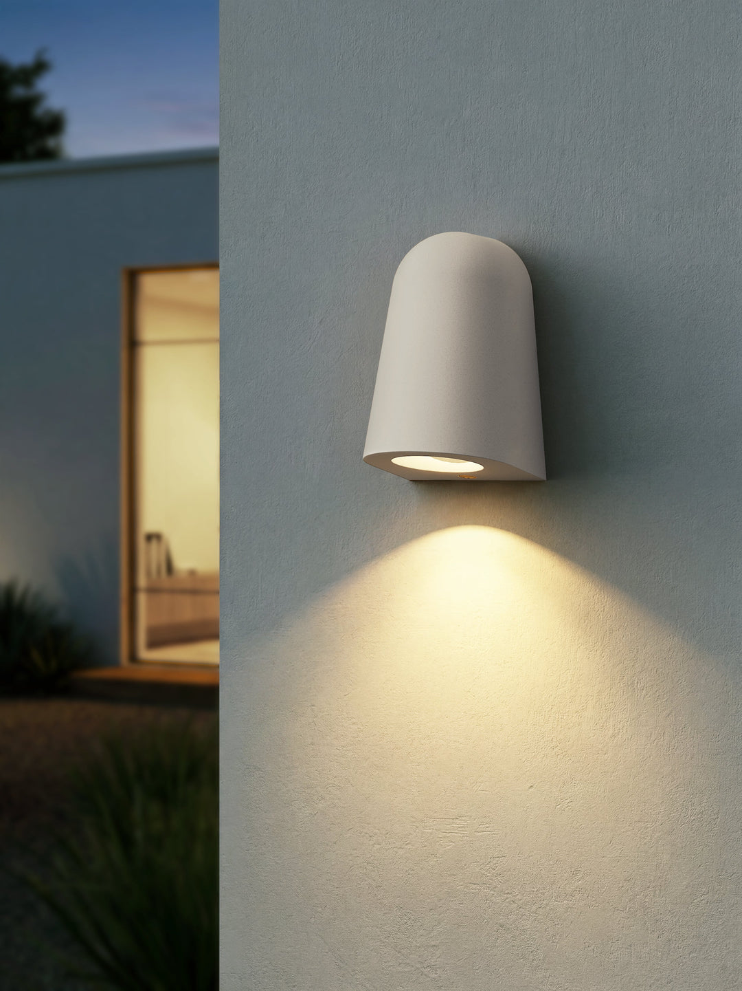 Astro 1317030 Mast Outdoor Wall Light White Concrete