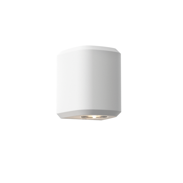 Astro 1513006 Brixham Outdoor Single Wall Light White Concrete