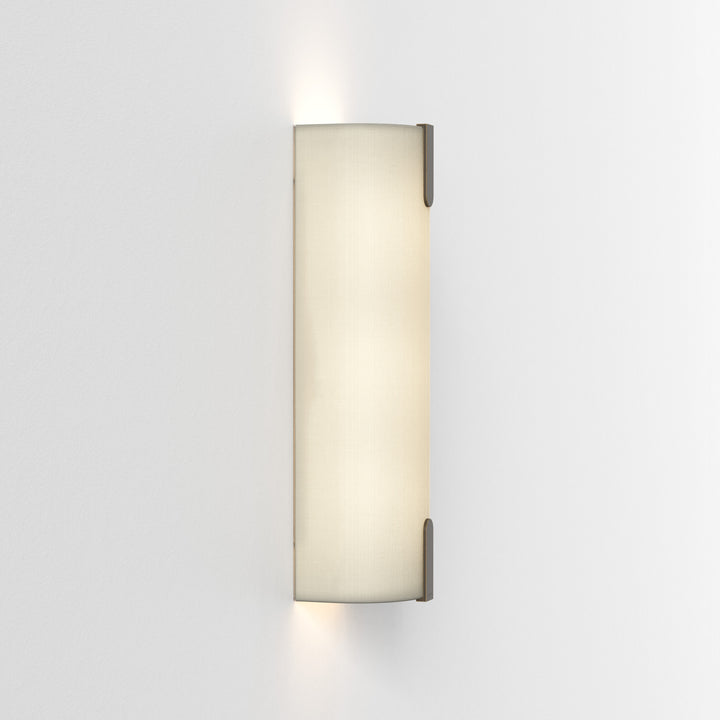 Astro 1469002 Elba 400 Wall 2 Light Wall Light Putty Fabric (P)