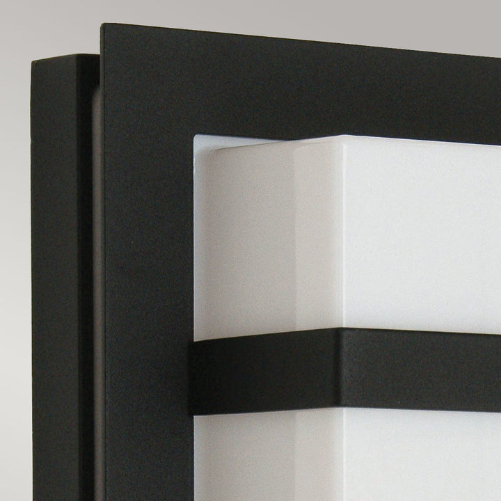 Norlys BODEN-E27-BLK-O Boden 1 Light Outdoor Wall Light Black