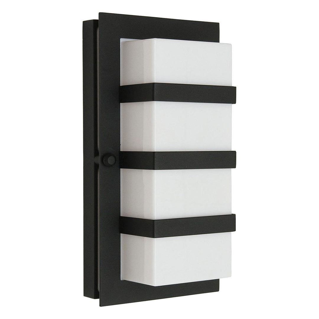 Norlys BODEN-E27-BLK-O Boden 1 Light Outdoor Wall Light Black