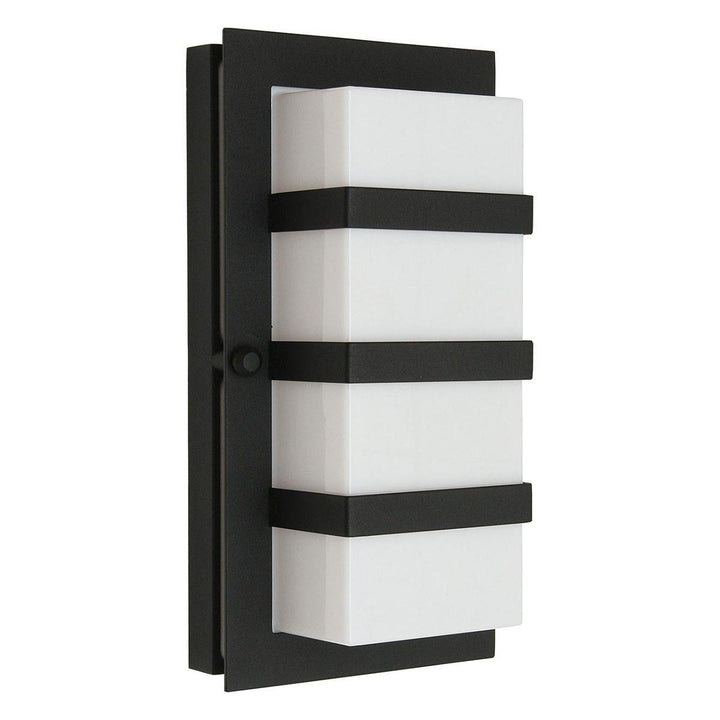 Norlys BODEN-E27-BLK-O Boden 1 Light Outdoor Wall Light Black