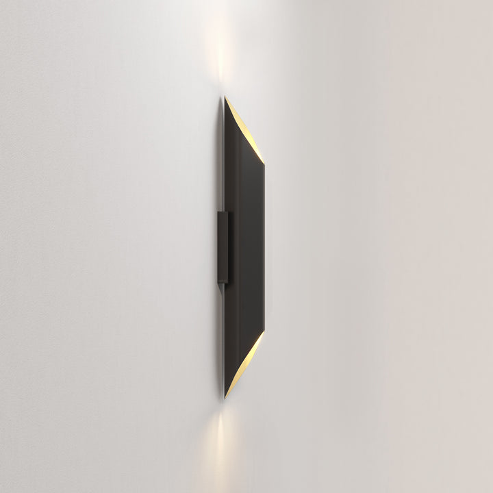 Astro 1481017 Ako 600 Phase LED Wall Light Matt Black (P)