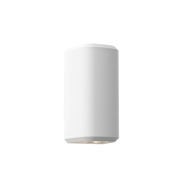 Astro 1513011 Brixham Outdoor Twin Wall Light White Concrete