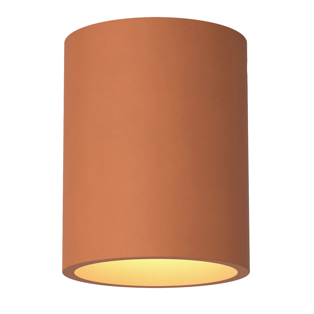 Astro 1326090 Kos Round Outdoor Downlight Terracotta Concrete