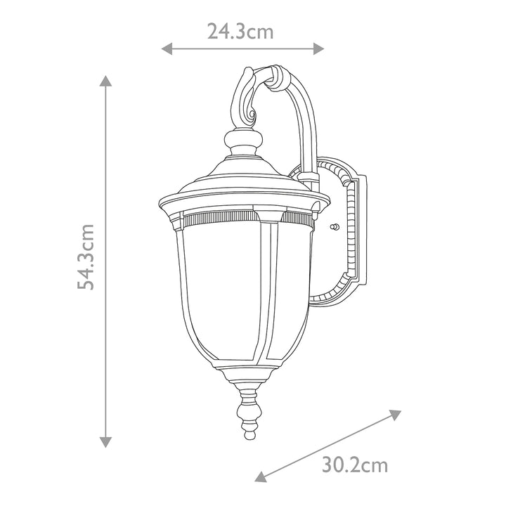 Elstead Cleveland CL2/M bronze wall lamp