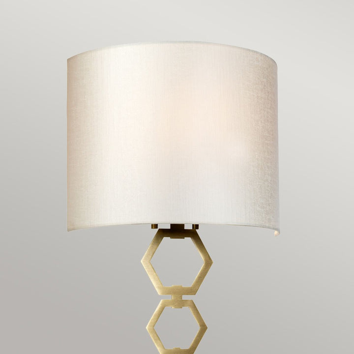 Elstead CLARK-MEDIUM-AB Clark Medium 1 Light Wall Light Aged Brass