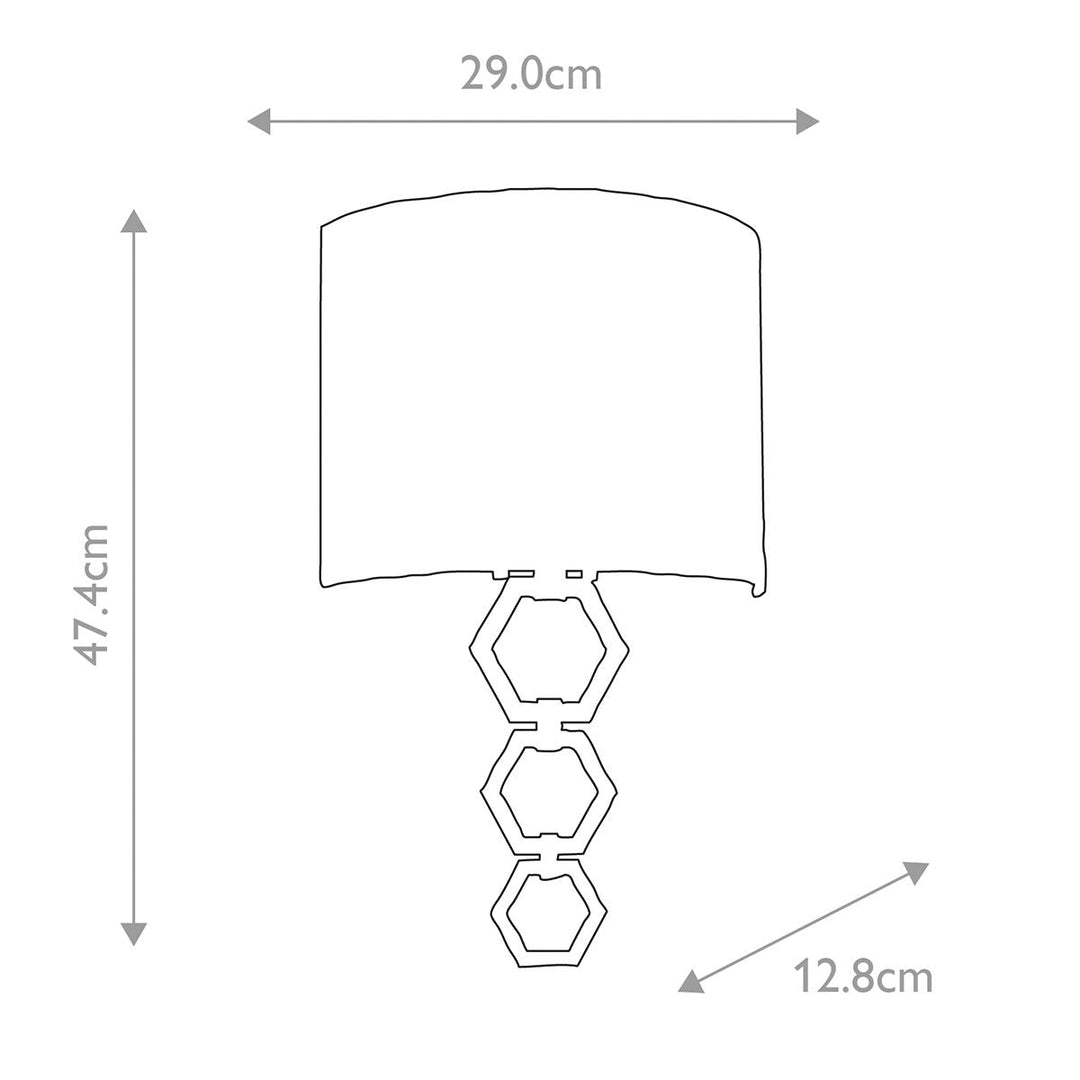 Elstead CLARK-MEDIUM-AB Clark Medium 1 Light Wall Light Aged Brass