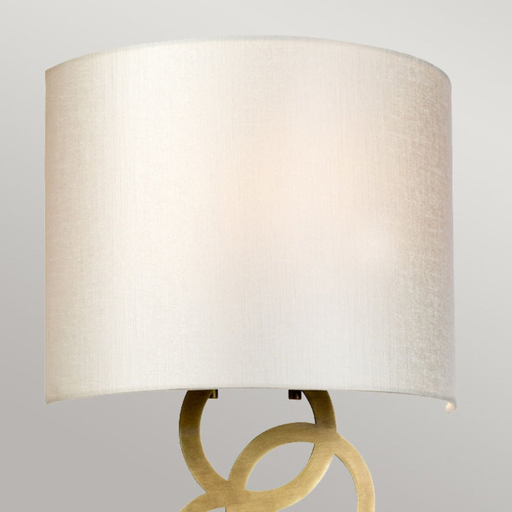 Elstead CURTIS-MEDIUM-AB Curtis Medium 1 Light Wall Light Aged Brass