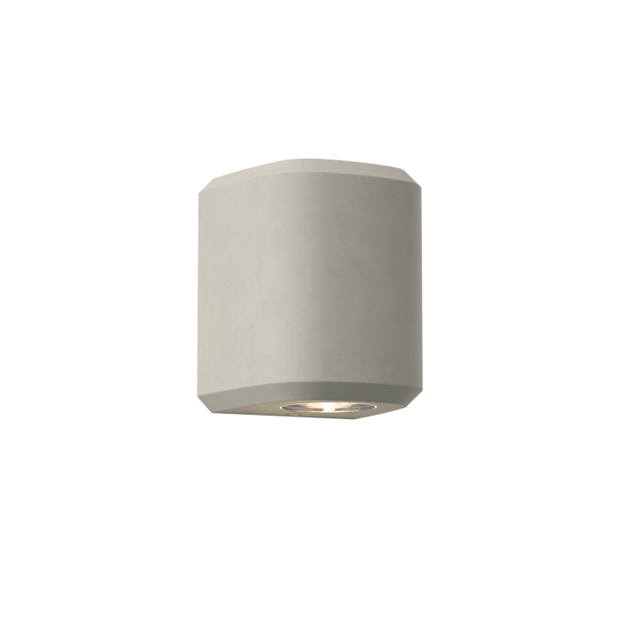 Astro 1513002 Brixham Outdoor Single Wall Light Matt Concrete