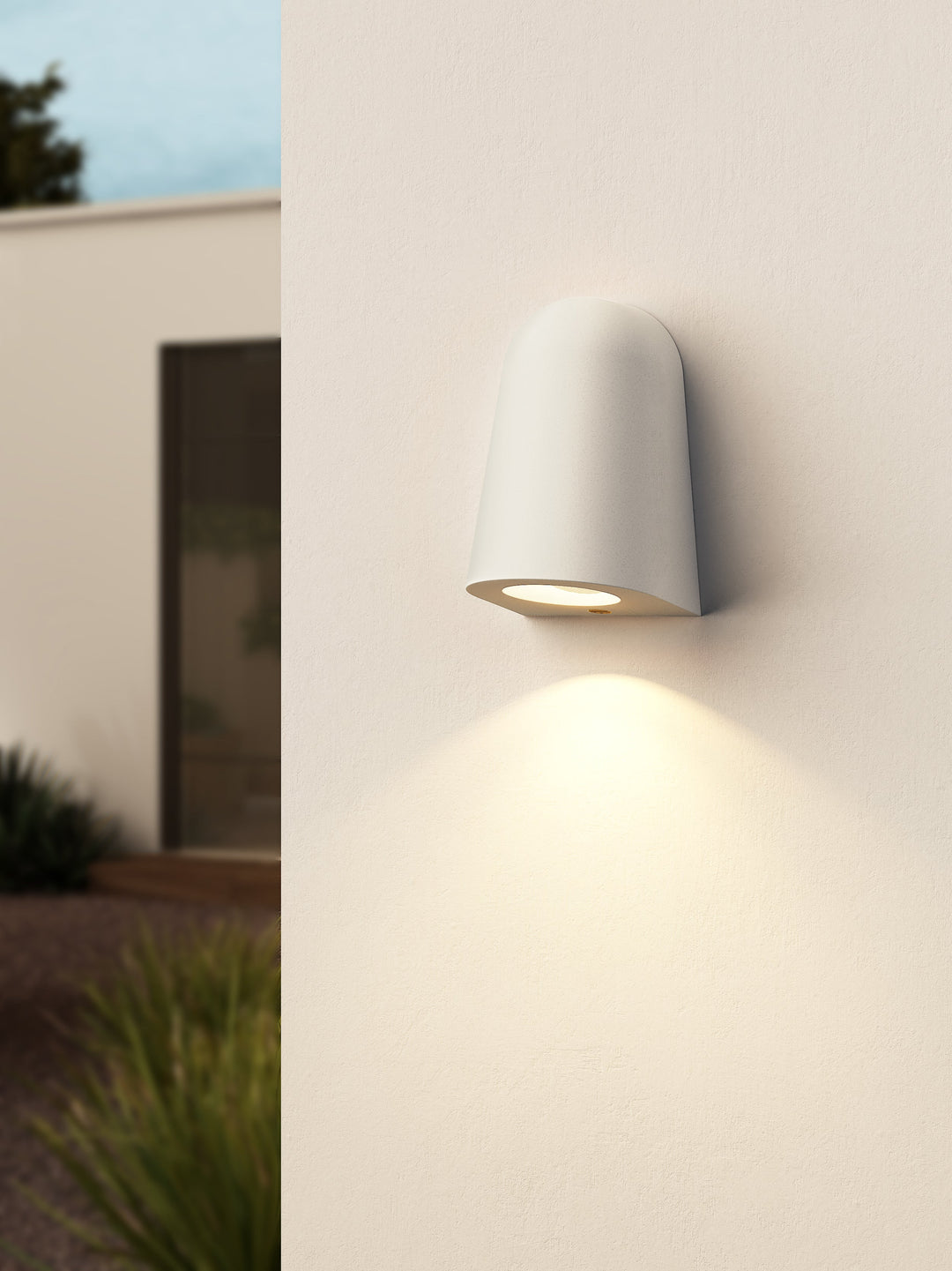 Astro 1317030 Mast Outdoor Wall Light White Concrete