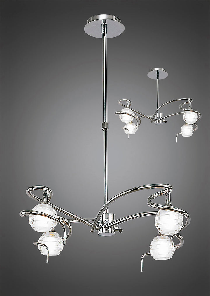 Mantra M0080 Dali Telescopic Pendant Round 4 Lights