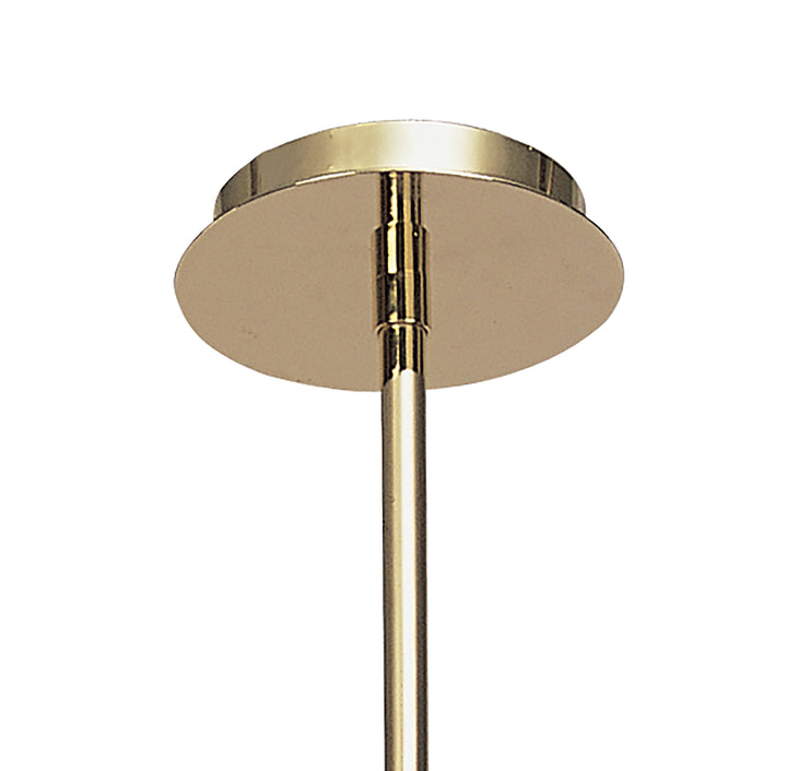 Mantra M0080PB Dali Telescopic Pendant Round 4 Lights