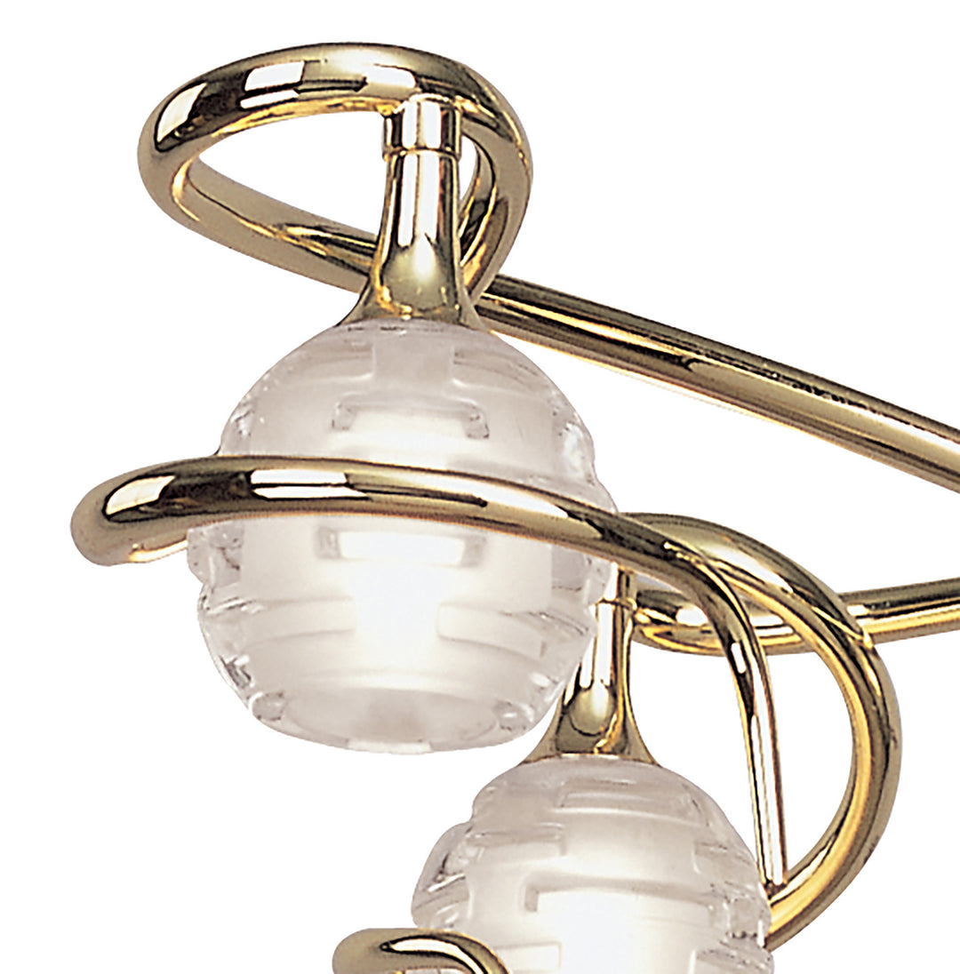 Mantra M0080PB Dali Telescopic Pendant Round 4 Lights