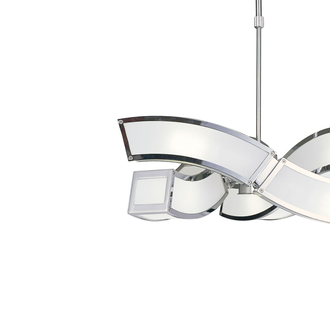 Mantra Duna M0389 chrome 6 light pendant