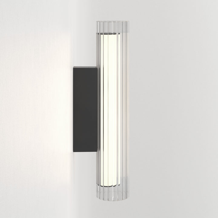 Astro 1409056 io 420 LED Bathroom Wall Light Matt Black (P)