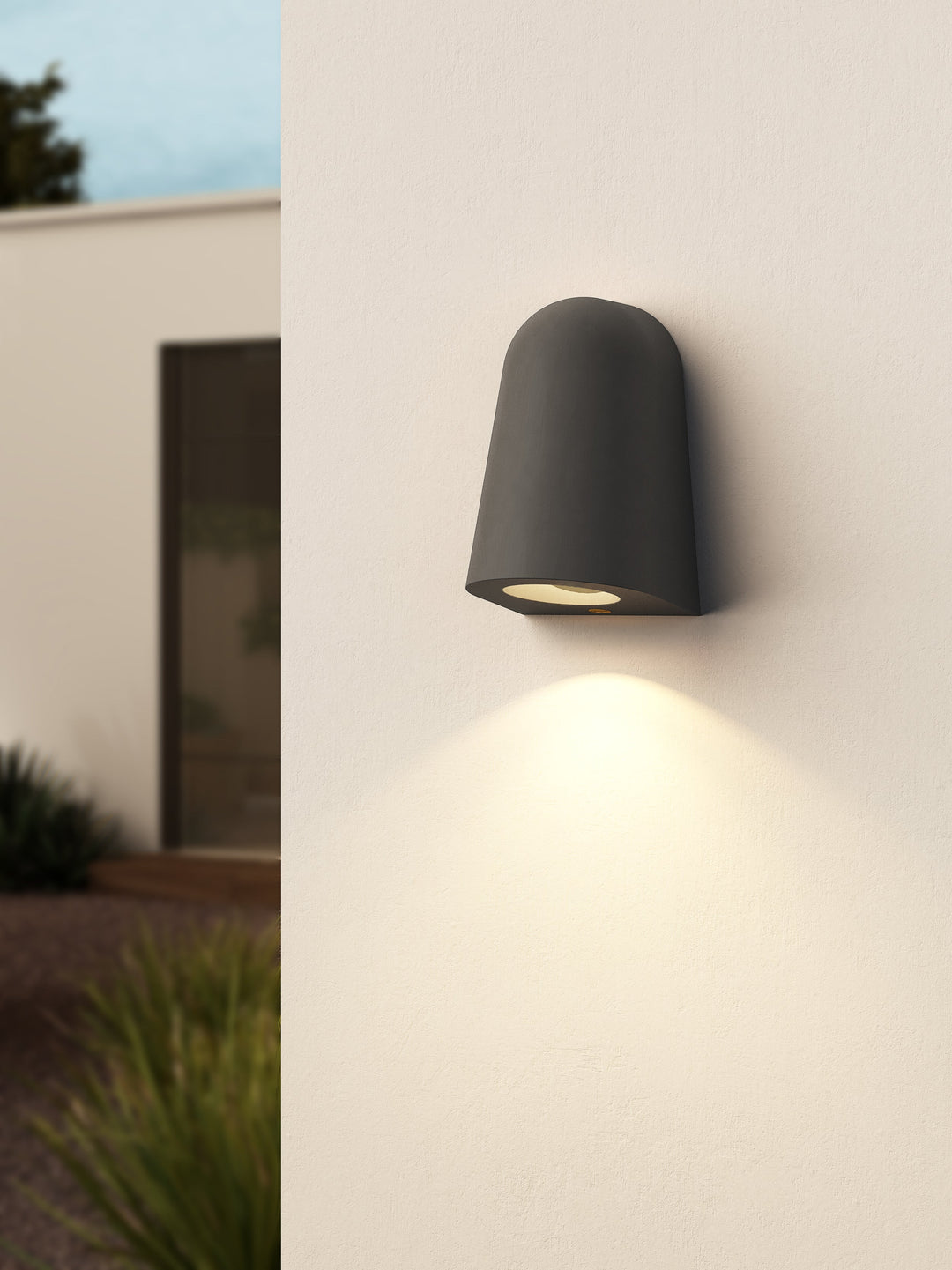 Astro 1317028 Mast Outdoor Wall Light Charcoal Concrete