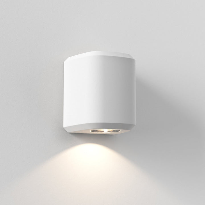 Astro 1513006 Brixham Outdoor Single Wall Light White Concrete