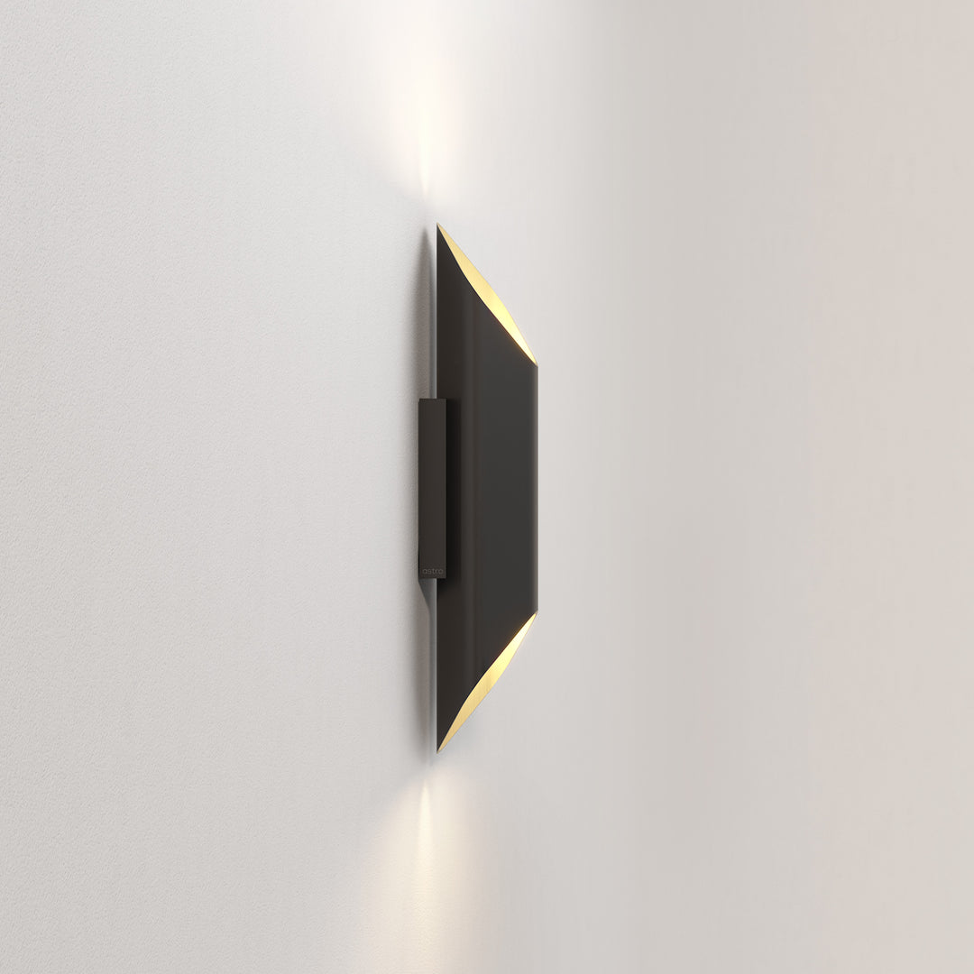 Astro 1481014 Ako 420 Phase LED Wall Light Matt Black (P)