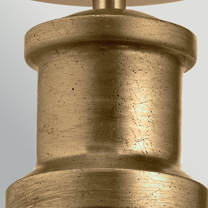 Elstead ELS-NOTTINGHILL-P-PNBR 1 Light Notting Hill Duo-Mount Pendant Painted Natural Brass
