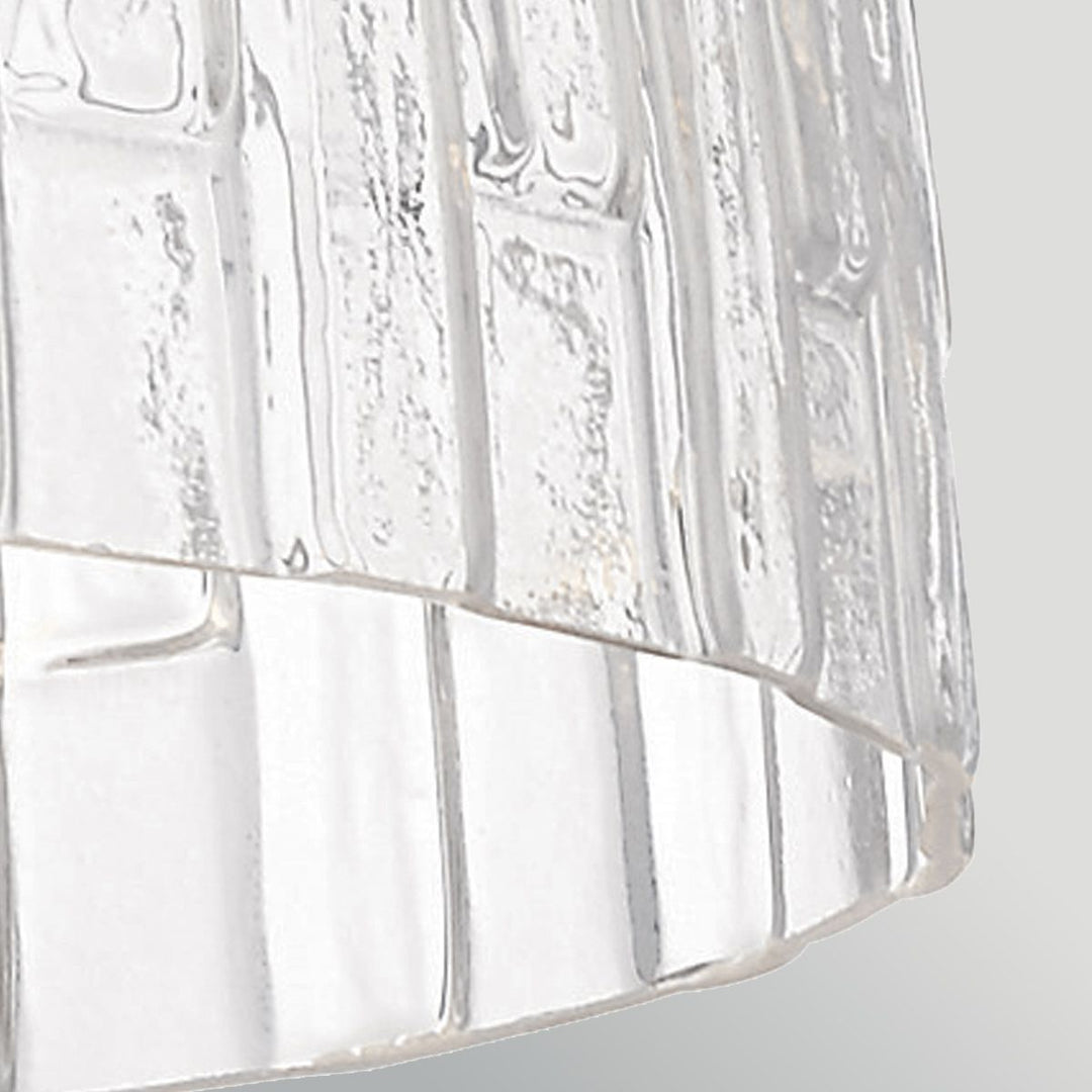 Elstead ELS-WINDSOR-P-PNBR 1 Light Windsor Duo-Mount Pendant Painted Natural Brass
