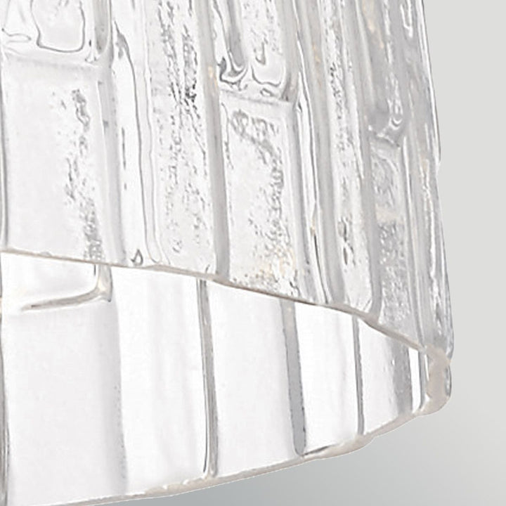 Elstead ELS-WINDSOR-P-PNBR 1 Light Windsor Duo-Mount Pendant Painted Natural Brass