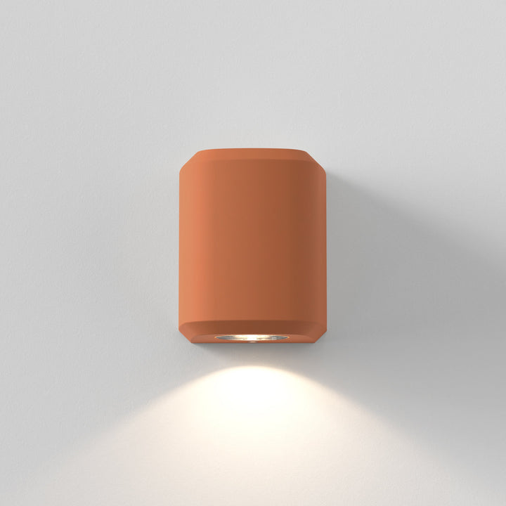 Astro 1513007 Brixham Outdoor Single Wall Light Terracotta Concrete